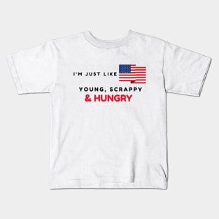 Hamilton I'm Just Like My Country Kids T-Shirt